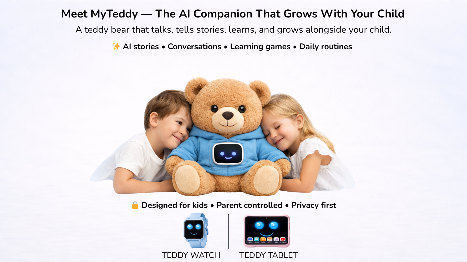 Teddy, Teddy Watch et Teddy Tab